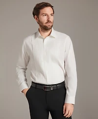 Alfani Men's Slim Fit Pleated Dress Shirt, Macy's Exclusive