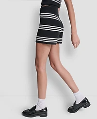 Dkny Jeans Women's Striped Sweater Shorts