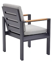 Sienna -Pc. Aluminum Outdoor Dining Chair Bundle Set