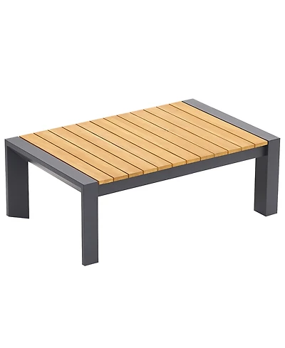 Sienna 47" Aluminum Outdoor Rectangle Coffee Table, Created for Macy's