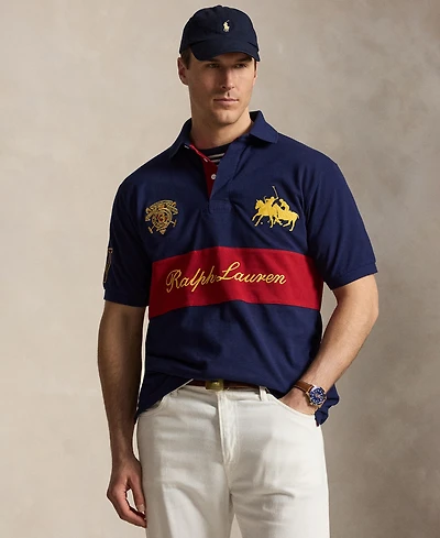 Polo Ralph Lauren Men's Big & Tall Dual Player Mesh Shirt