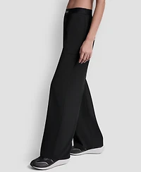 Dkny Sport Women's High-Rise Modified Wide-Leg Pants