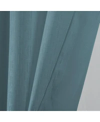 Rt Designers Collection 100% Polyester 140 Gsm Sedona Jacquard Grommet Curtain Panel 54" x 84