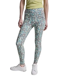Dkny Women's Printed High-Wasit Fitness Tights