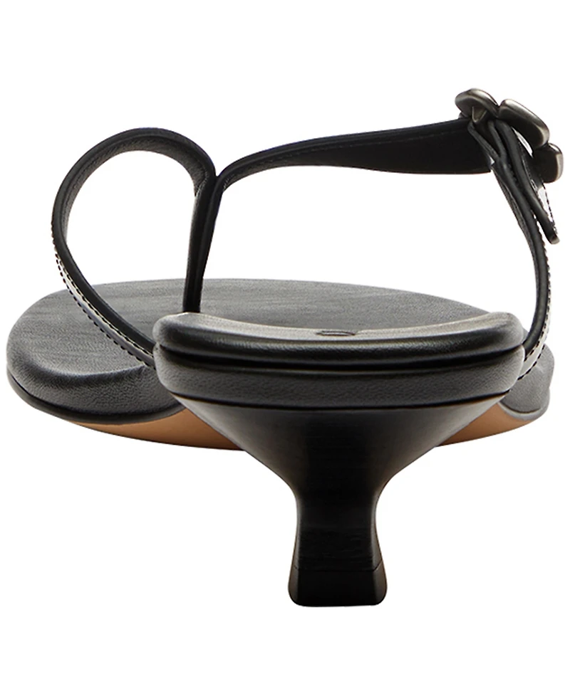 Coach Women's Tea Rose Kitten Heel Sandals