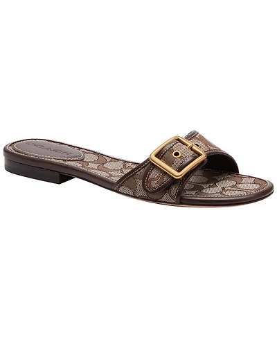 Coach Women's Margot Slip-On Flat Sandals