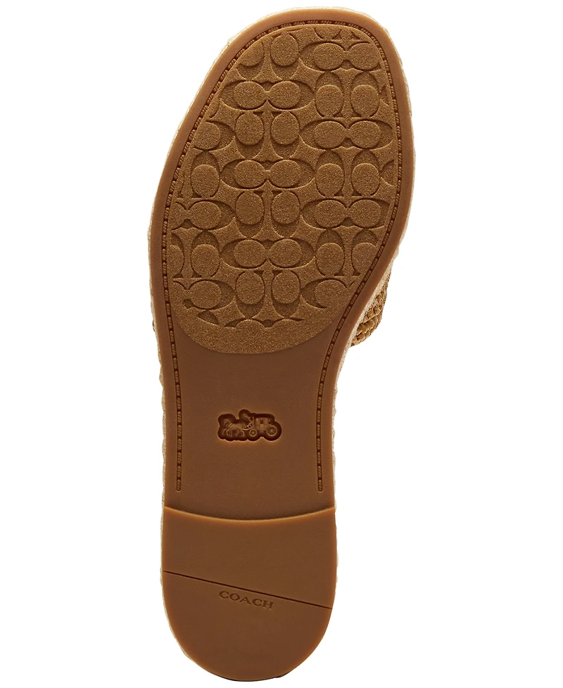 Coach Women's Holly Espadrille Slip-On Sandals