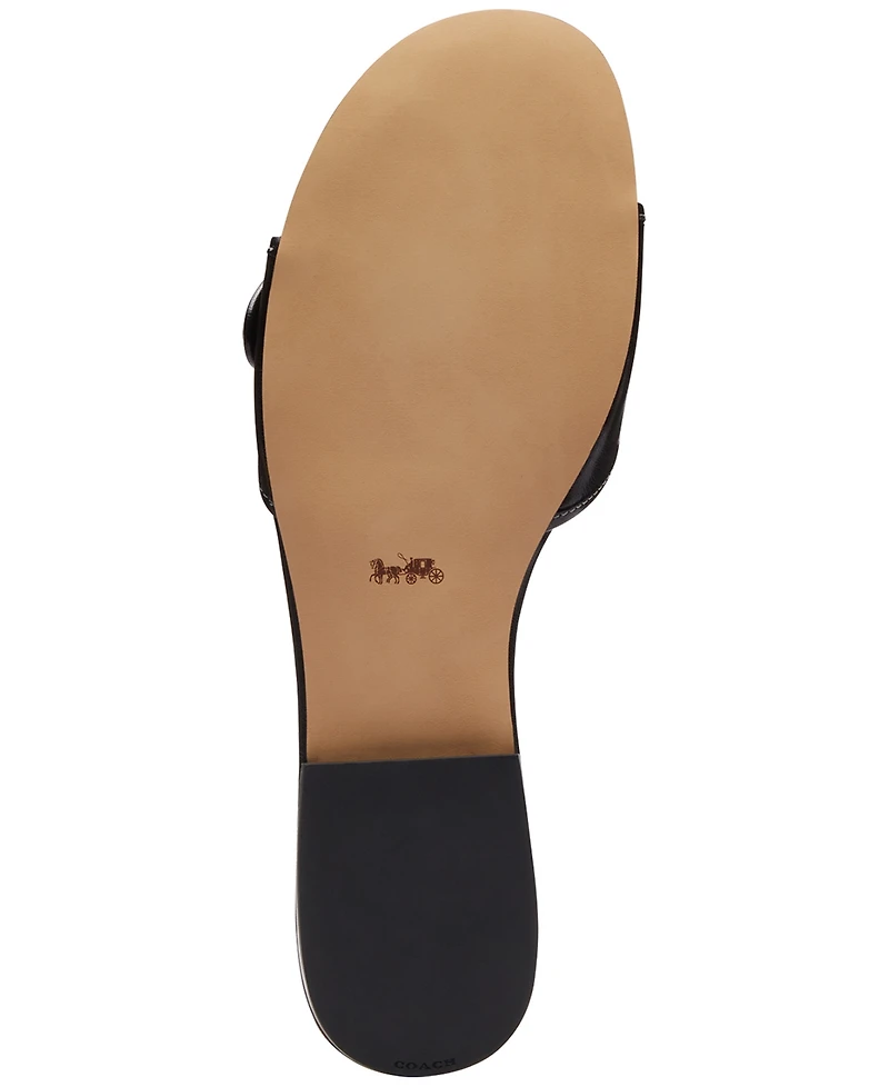 Coach Women's Margot Slip-On Flat Sandals