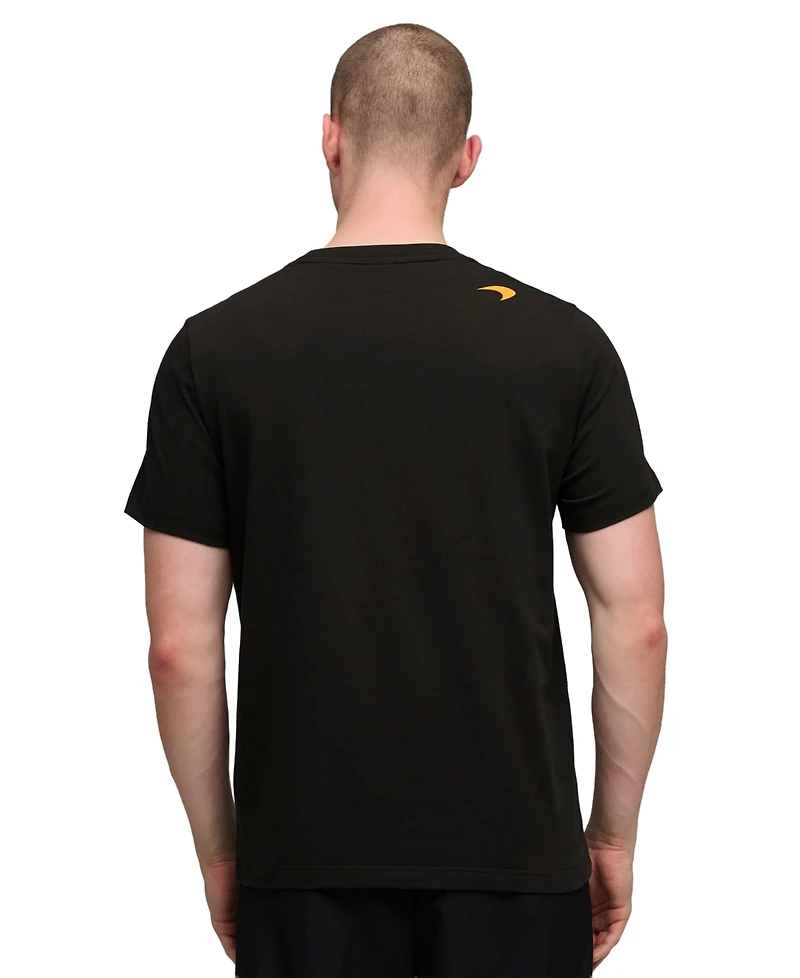 Puma Men's Mclaren Racing Driver Lando Norris Crewneck Graphic T-Shirt