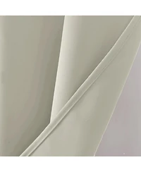 Rt Designers Collection 100% Polyester 250 Gsm Riley 100% Blackout Grommet Panel Curtains