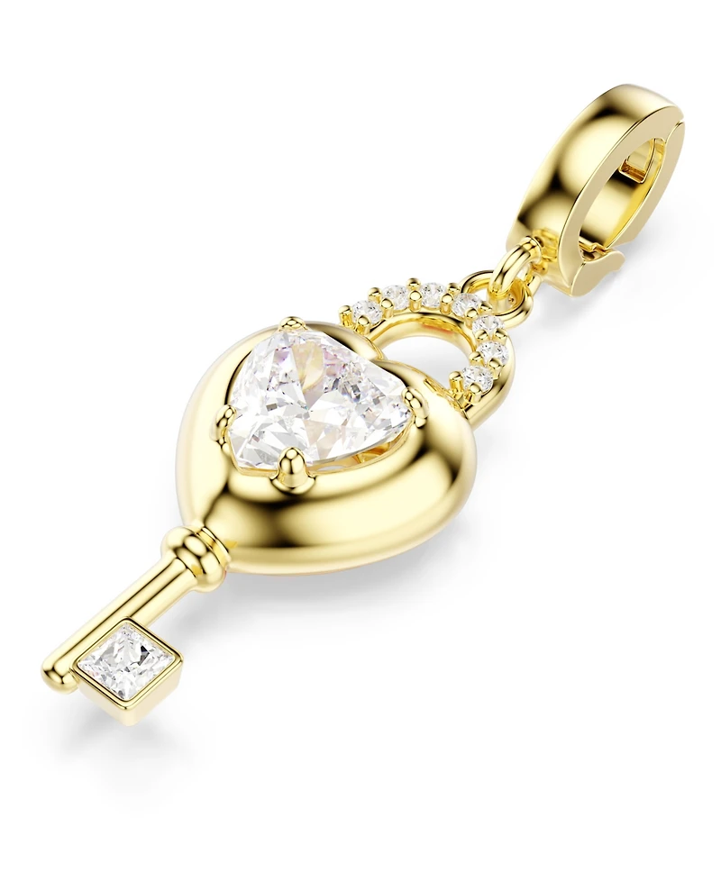 Swarovski Mixed Metal Heart Key Idyllia Charms