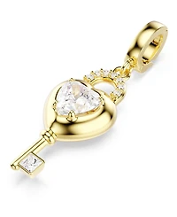 Swarovski Mixed Metal Heart Key Idyllia Charms