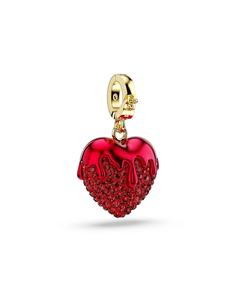 Swarovski Gold-Tone Plated Heart Idyllia Charms