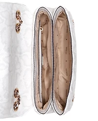 Guess Giully Ii Dual Compartment Convertible Small Flap Bag