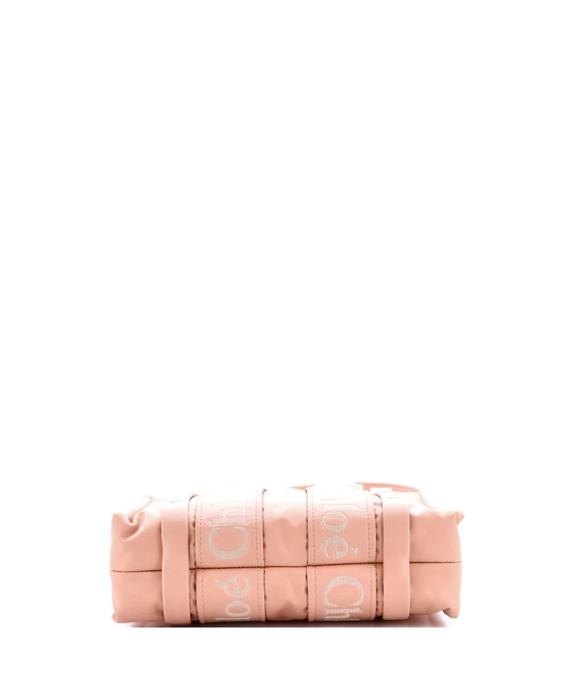 Pre-Owned Chloe Small Woody Convertible Tote Nylon