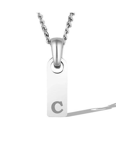 Vincero Men's Initial Tag Necklace