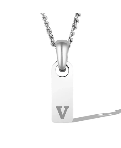 Vincero Men's Initial Tag Necklace