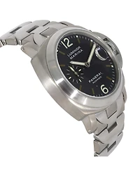 Pre- Owned Panerai Luminor Marina PAM00091 Men's Watch in Titanium