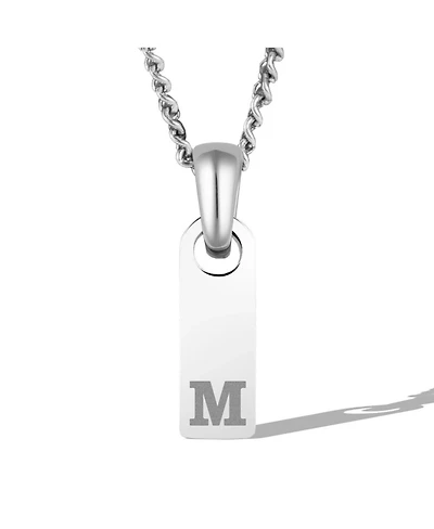 Vincero Men's Initial Tag Necklace