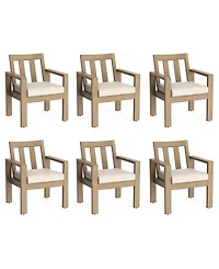 Mansfield 6-Pc. Aluminum Outdoor Dining Chair Bundle Set, Created for Macy's