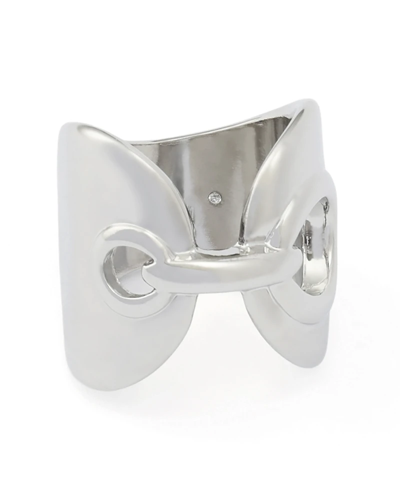 Robert Lee Morris Soho Rhodium Mariner Link Band Ring