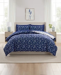 Nestl Luxury Soft Botanical Design 7-Pc. Comforter Set