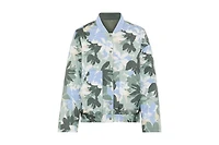 Olsen Women's Reversible Botanic Camo Bomber Jacket