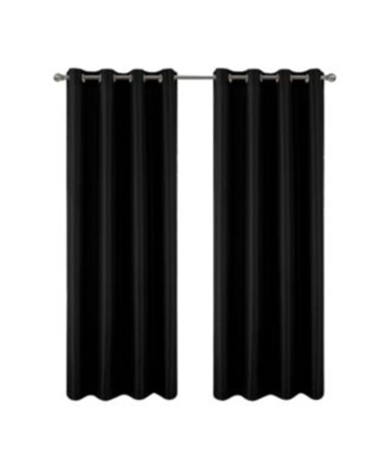 Rt Designers Collection Polyester 140 Gsm Sedona Jacquard Grommet Curtain Panel