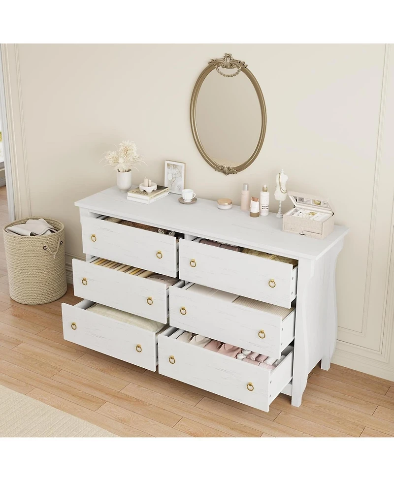 gaomon 6-Drawer Dresser