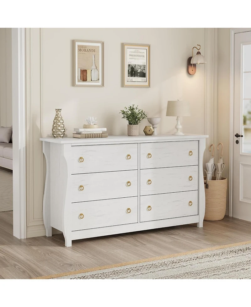 gaomon 6-Drawer Dresser