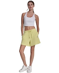 Dkny Sport Women's Foil Logo Shorts