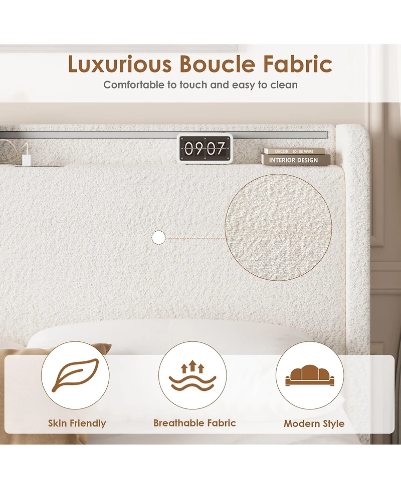 gaomon Platform Bed Frame