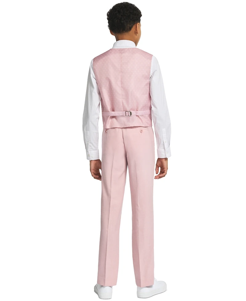 Calvin Klein Boys' 8-20 Stretch Mini Texture Pants