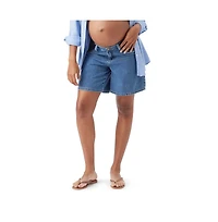 Ripe Maternity Dion Denim Short Classic Wash