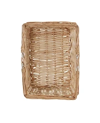 Household Essentials Woven Market Basket, Handwoven Willow Weave