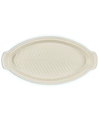 Le Creuset Stoneware Heritage 1.7-Quart Fish Baker with Cover