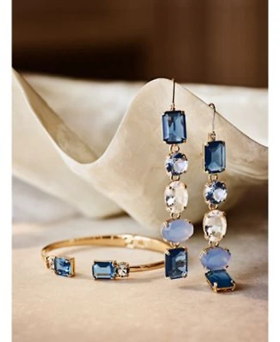 Lauren Ralph Lauren Gold Tone Double Stone Collection