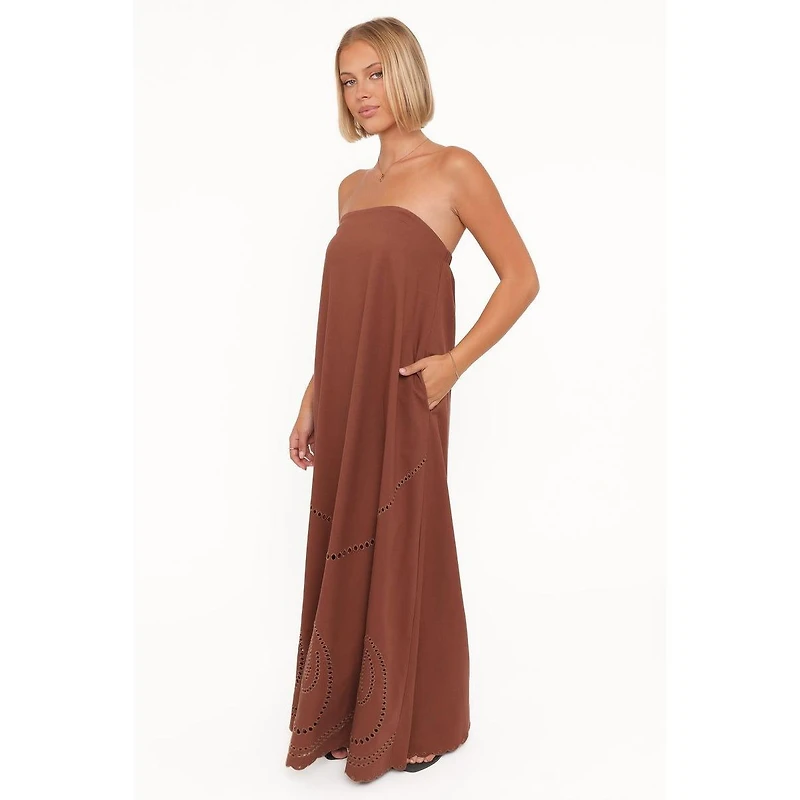 Petal and Pup Women's Como Strapless Maxi Dress