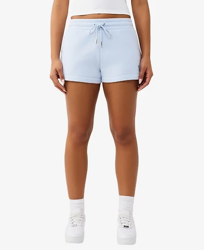 True Religion Women's Embroidered Lounge Shorts