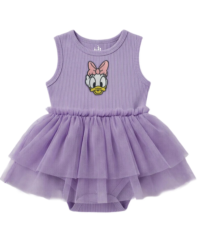 Disney Baby Girls' Daisy Duck Tank Tutu Dress with Hat