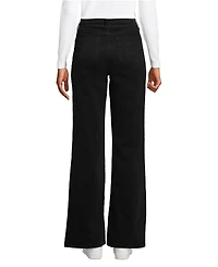 Lands' End Women's Corduroy High Rise Classic Flare Pants