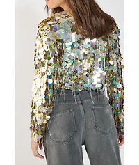 Nasty Gal Women's Disc Tassel Trophy Jacket