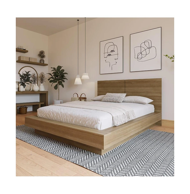 Nexera Napa Platform Bed