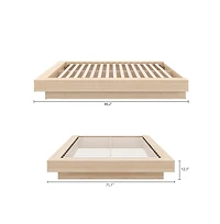 Nexera Marconi Platform Bed Frame