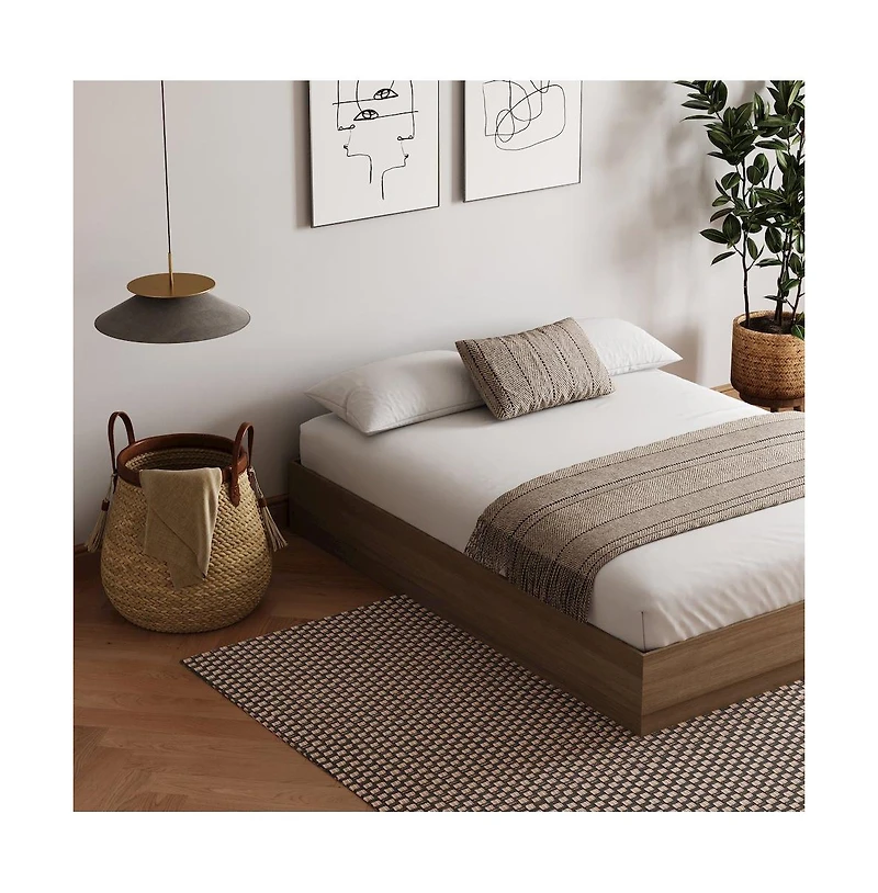 Nexera Milano Platform Bed Frame