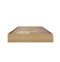 Nexera 3-Drawer Storage Bed Frame