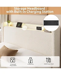 gaomon Platform Bed Frame