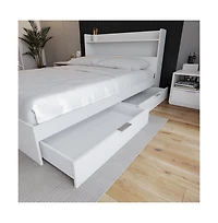 Nexera Hunter 2-Drawer Storage Bed