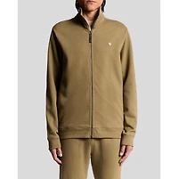 Lyle & Scott Men's Diagonal Weave Zip Through Sweatshirt
