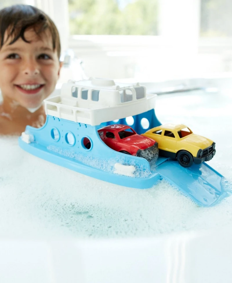 Green Toys Ferry Boat With Mini Cars